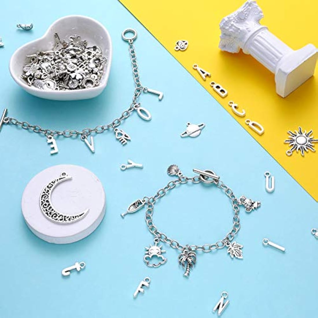 Pulseras y tobilleras Juego de 469 brazaletes