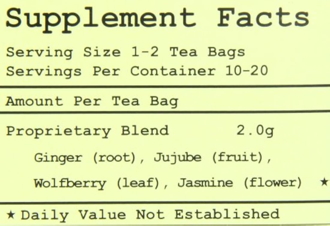 Salud Rey jengibre té de hierbas té 20 Count Caja HK-27B