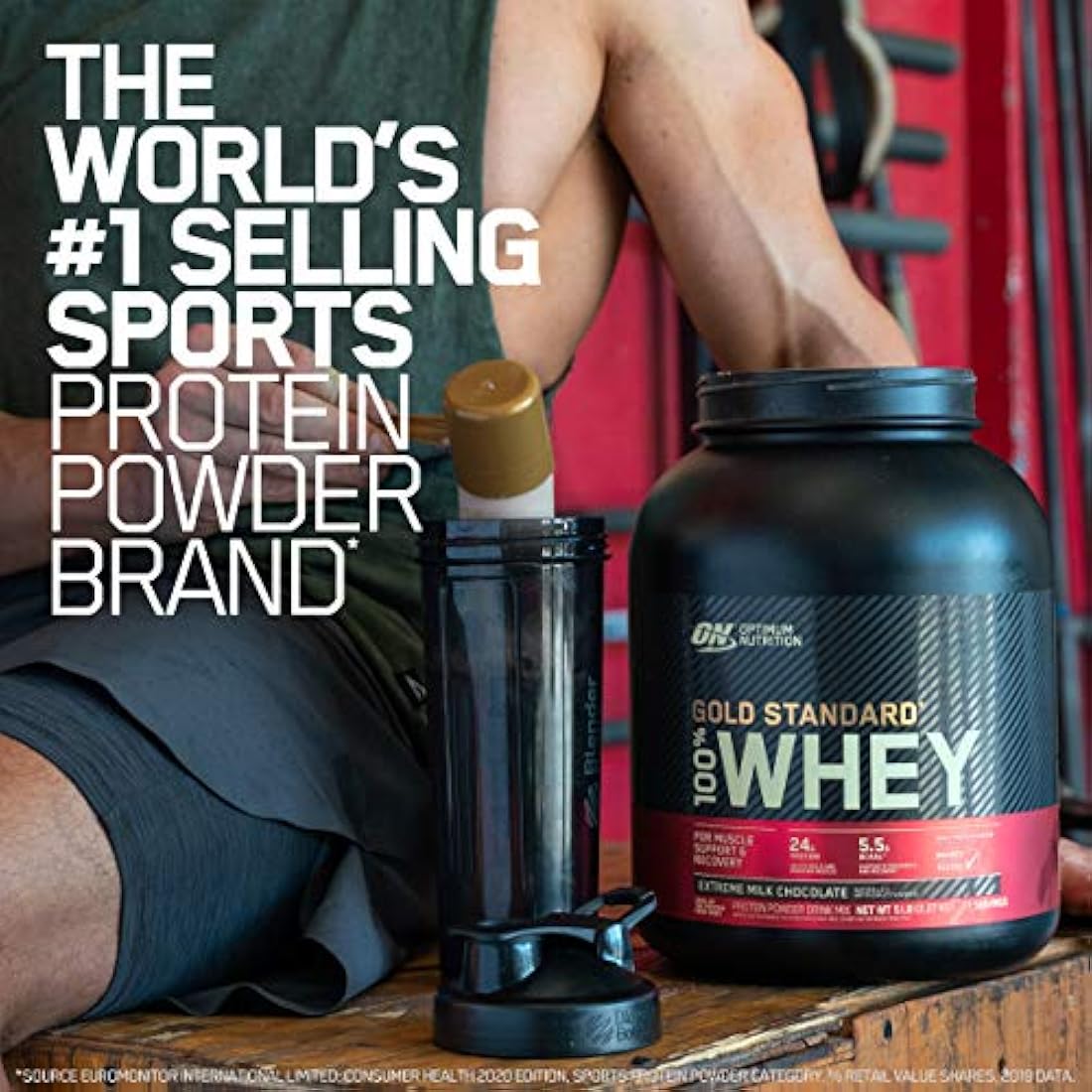 Optimum Nutrition Estándar dorado 100% Proteína de Suero de Leche en Polvo, Pie de lima, 1.8 Libra