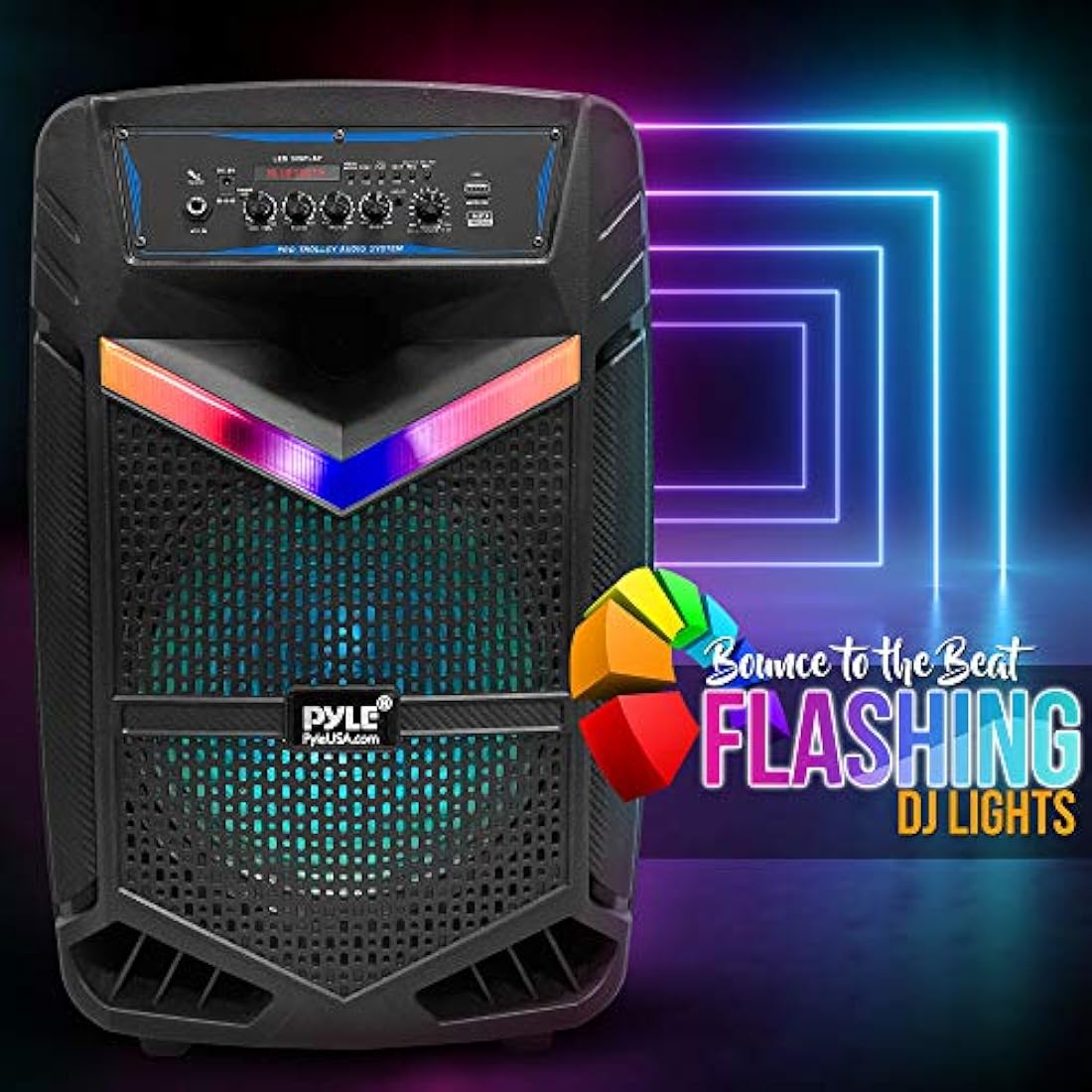 Parlante Portátil recargable Bluetooth PYLE-PRO PPHP1542B