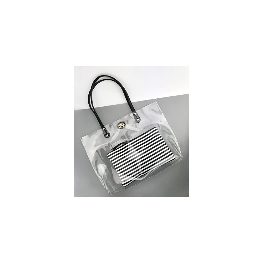 Bolsos de hombro transparente de las mujeres del PVC