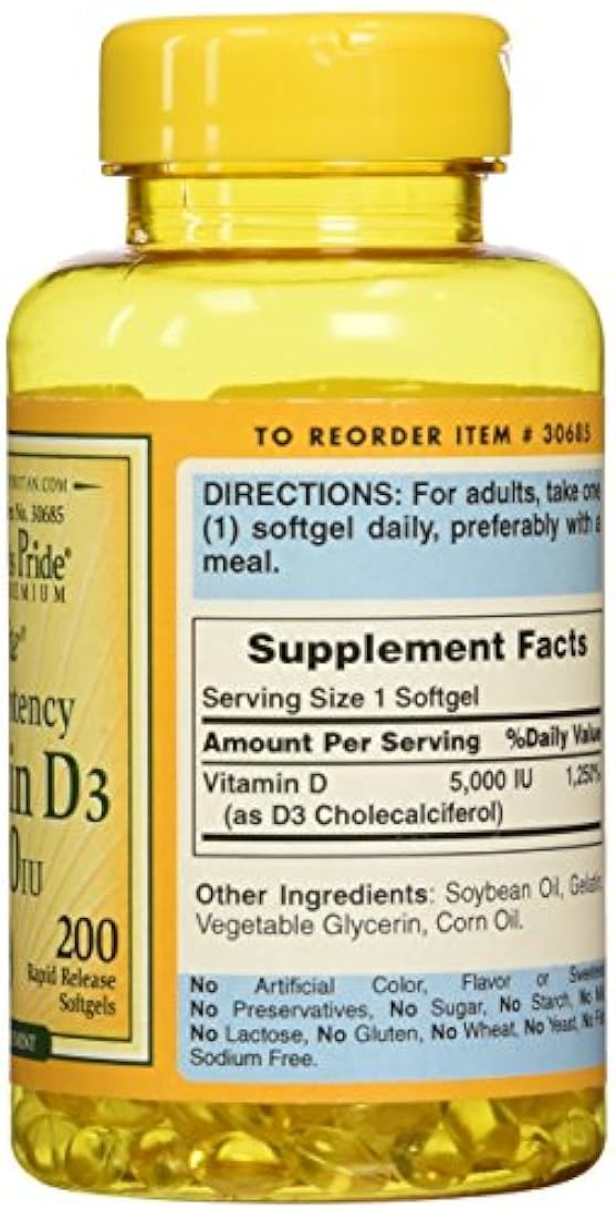 Suplemento con vitamina D3