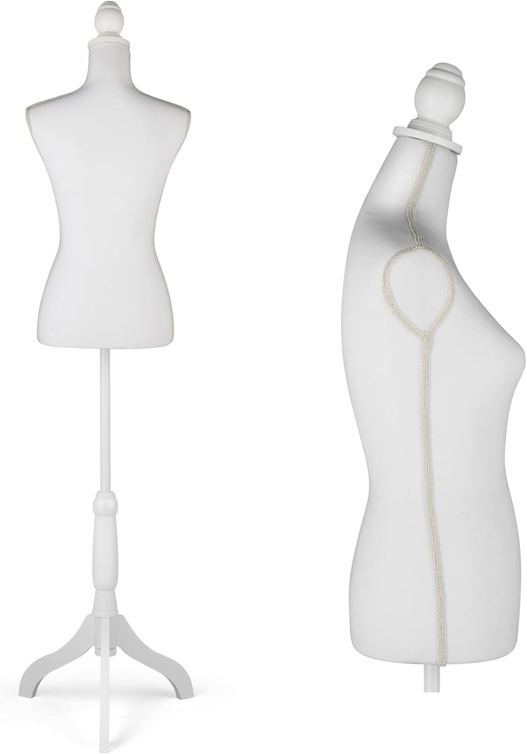 Maniquí HOMBOUR Ajustable, Torso para Costura y Exhibición