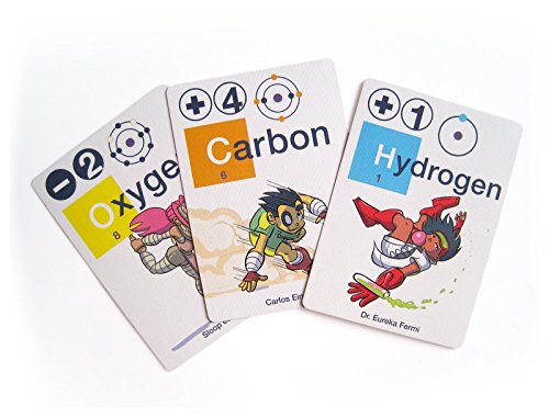 Science Ninjas: Valence Card Game- Química avanzada Reglas