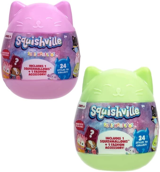 Mini Plush y Accesorios Squishmallows Squishville Serie 6