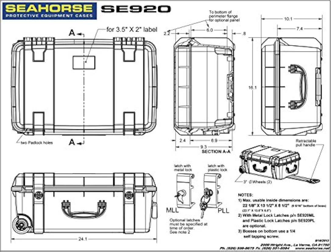 maletín protector sin espuma