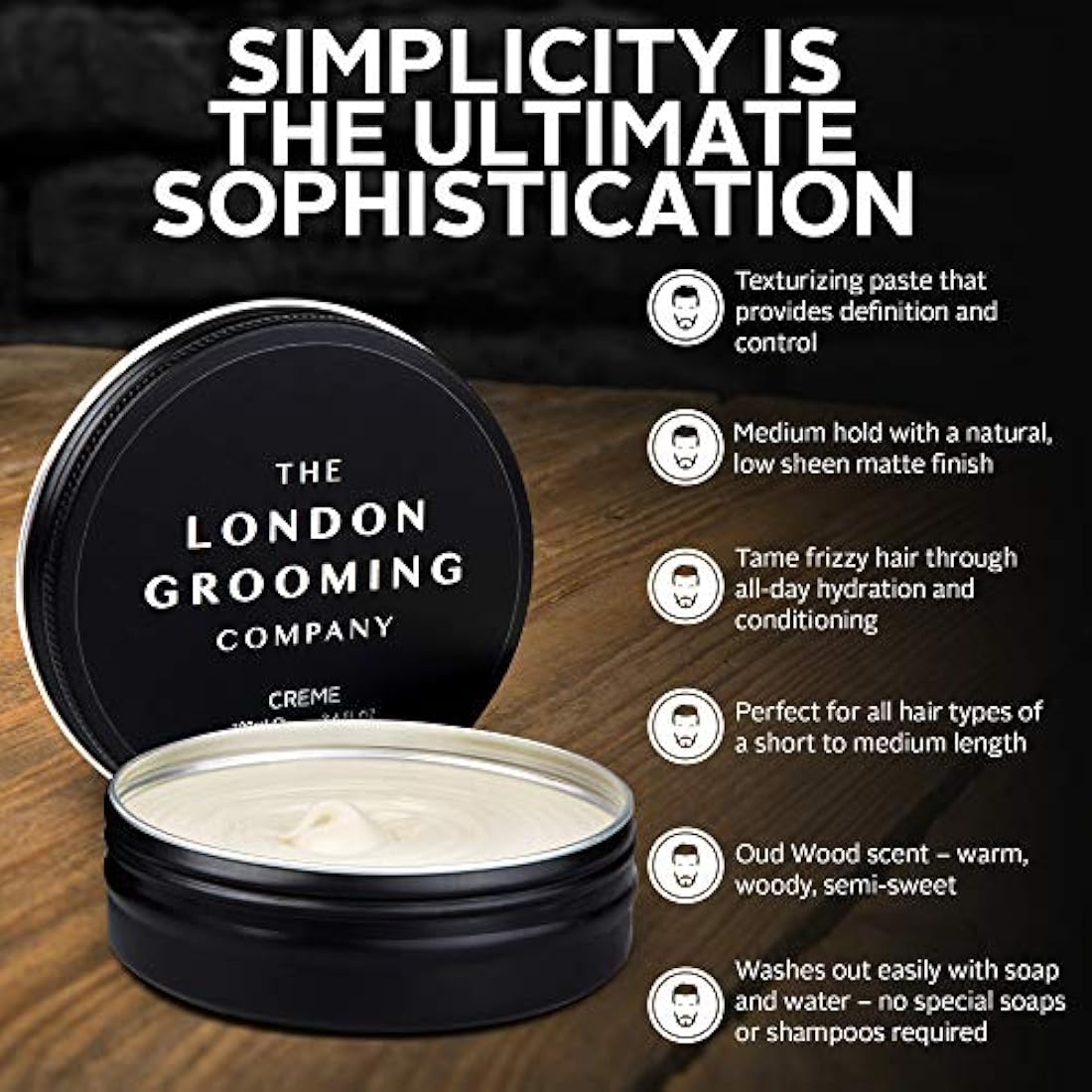 The London Grooming Company - Crema para hombre