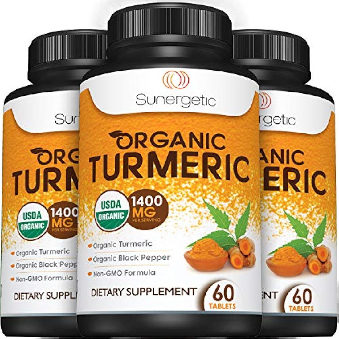 Suplemento de cúrcuma - orgánico de USDA orgánico cúrcuma