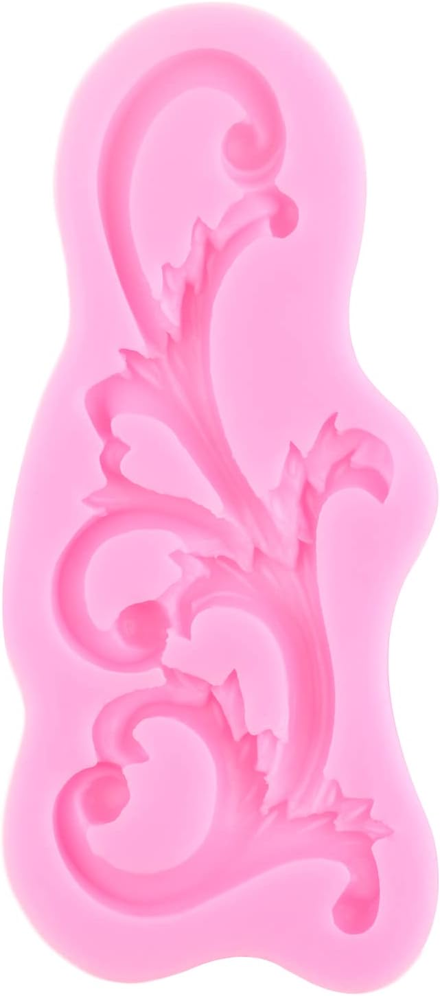 MYPRACS Moldes de fondant barrocos para fondant vintage