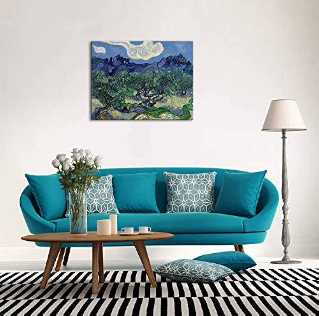 Wieco Art - Pinturas al óleo Reproducción Abstracto