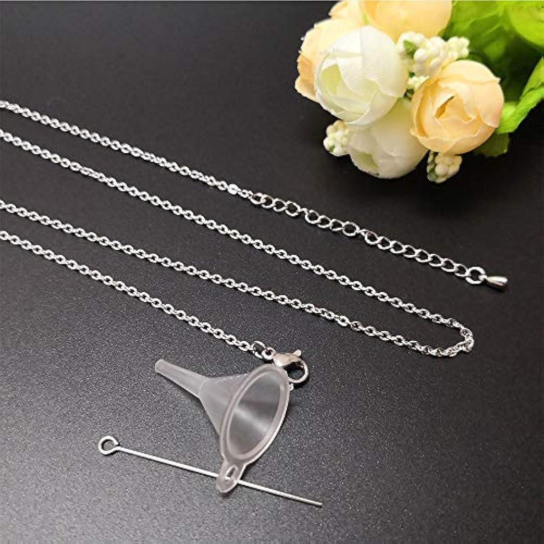 Collar para cenizas de acero inoxidable