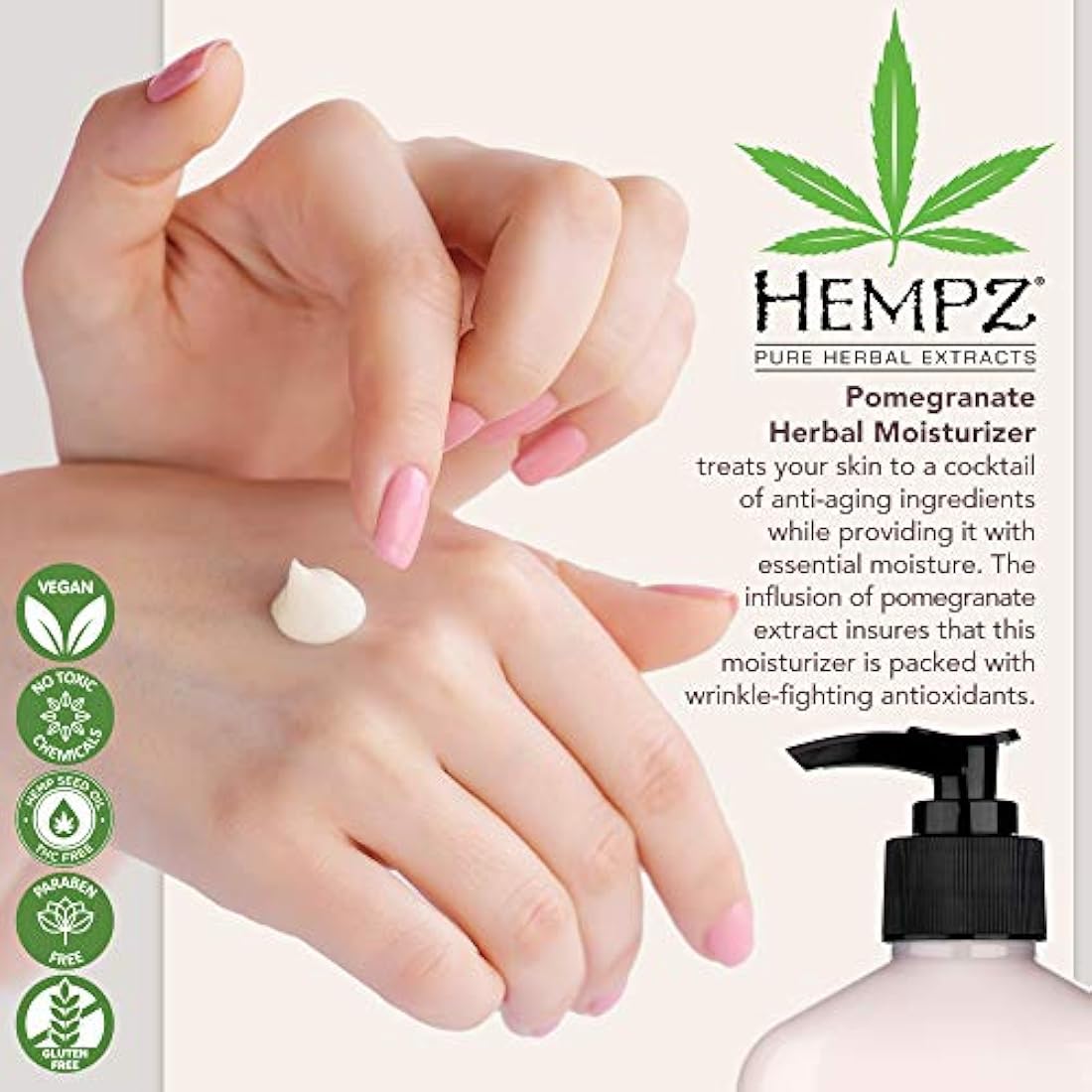 Hidratante de cuerpo Hempz herbario original de granada