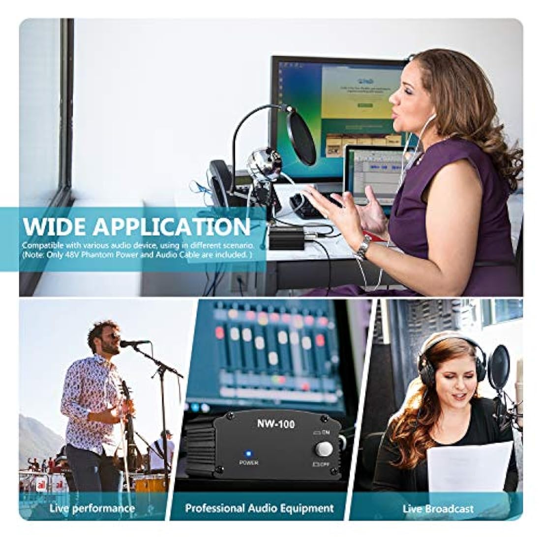 Kit de alimentación  de 1 canal