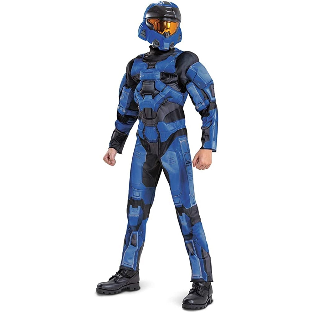 Disfraz de halo espartano y máscara Tamaño: S (4-6)