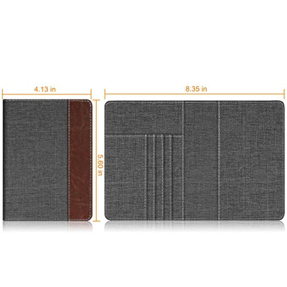 Portadocumentos de viaje estilo Funda para tarjeta pasaporte