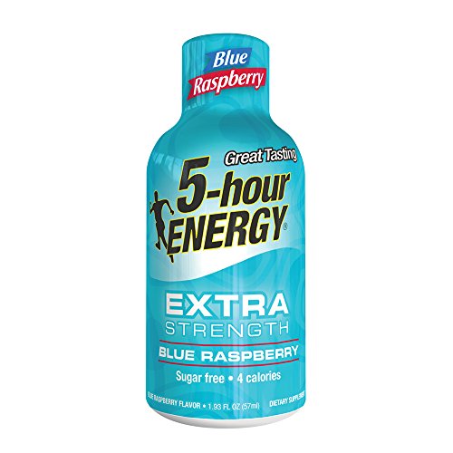 Disparos de energía extra - Blue Raspberry - 12 Count