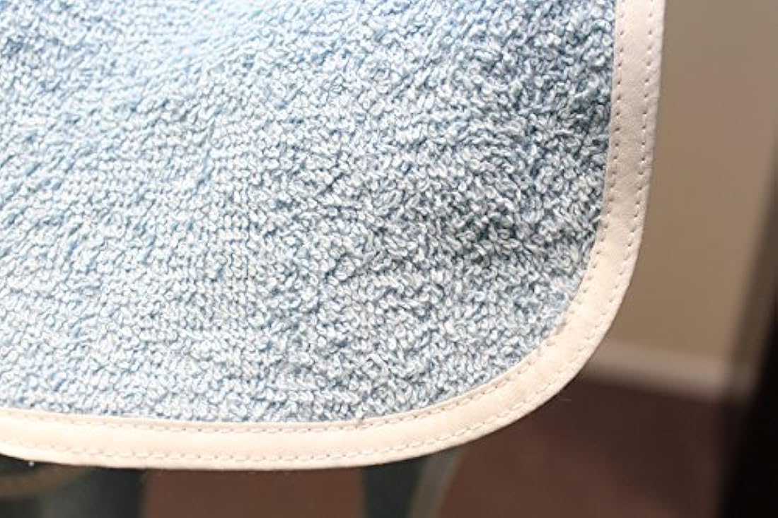 Babero p/ adultos 100% felpa súper suave de primera calidad