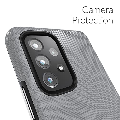 Crave Funda Dual Guard para Samsung Galaxy A53, protección a prueba de golpes, funda de doble capa para Samsung Galaxy A53 5G, pizarra