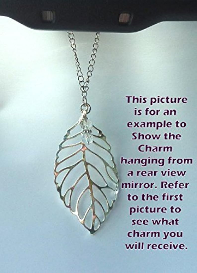 Abalorio de espejo de espejo oculto para coche, colgante col