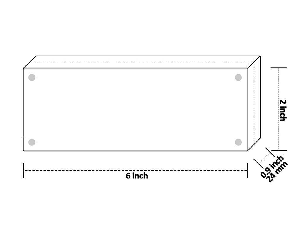 Marco de imagen de 2x6 marcos de fotos de escritorio