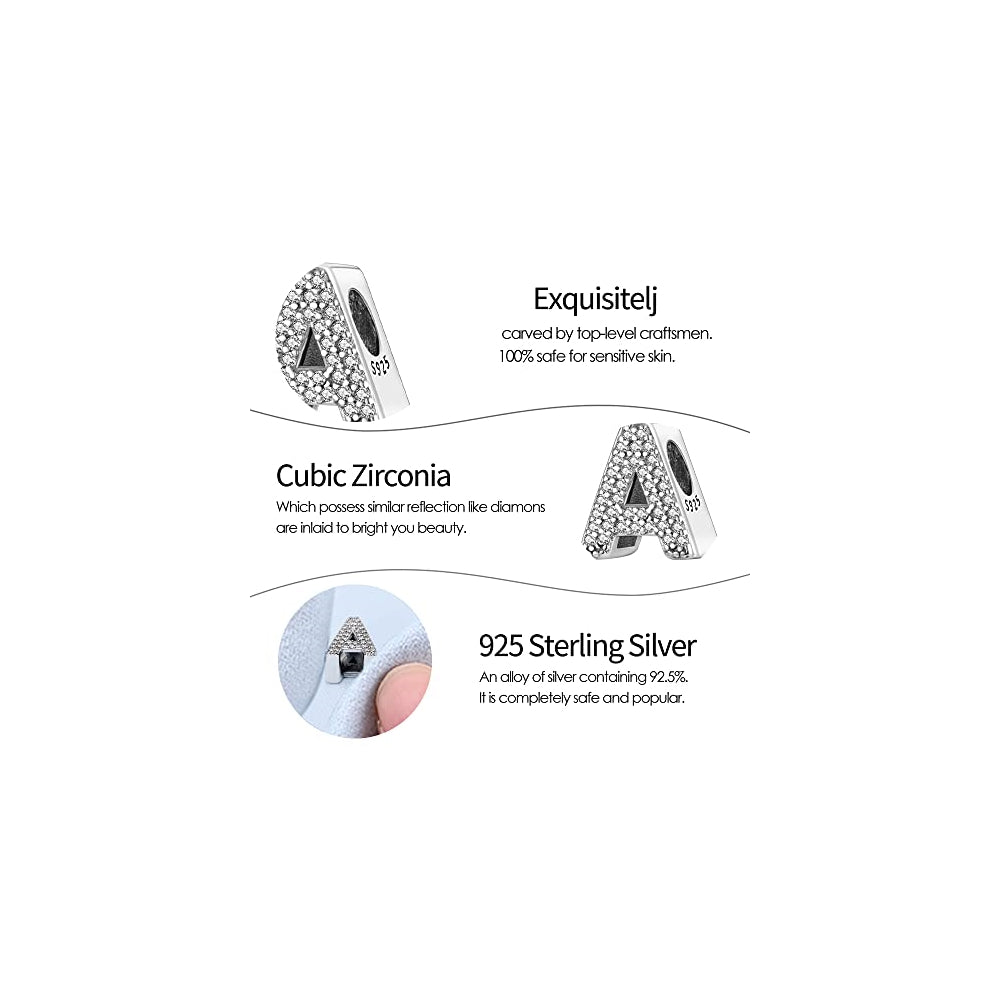 Dijes y Medallas con inicial del alfabeto