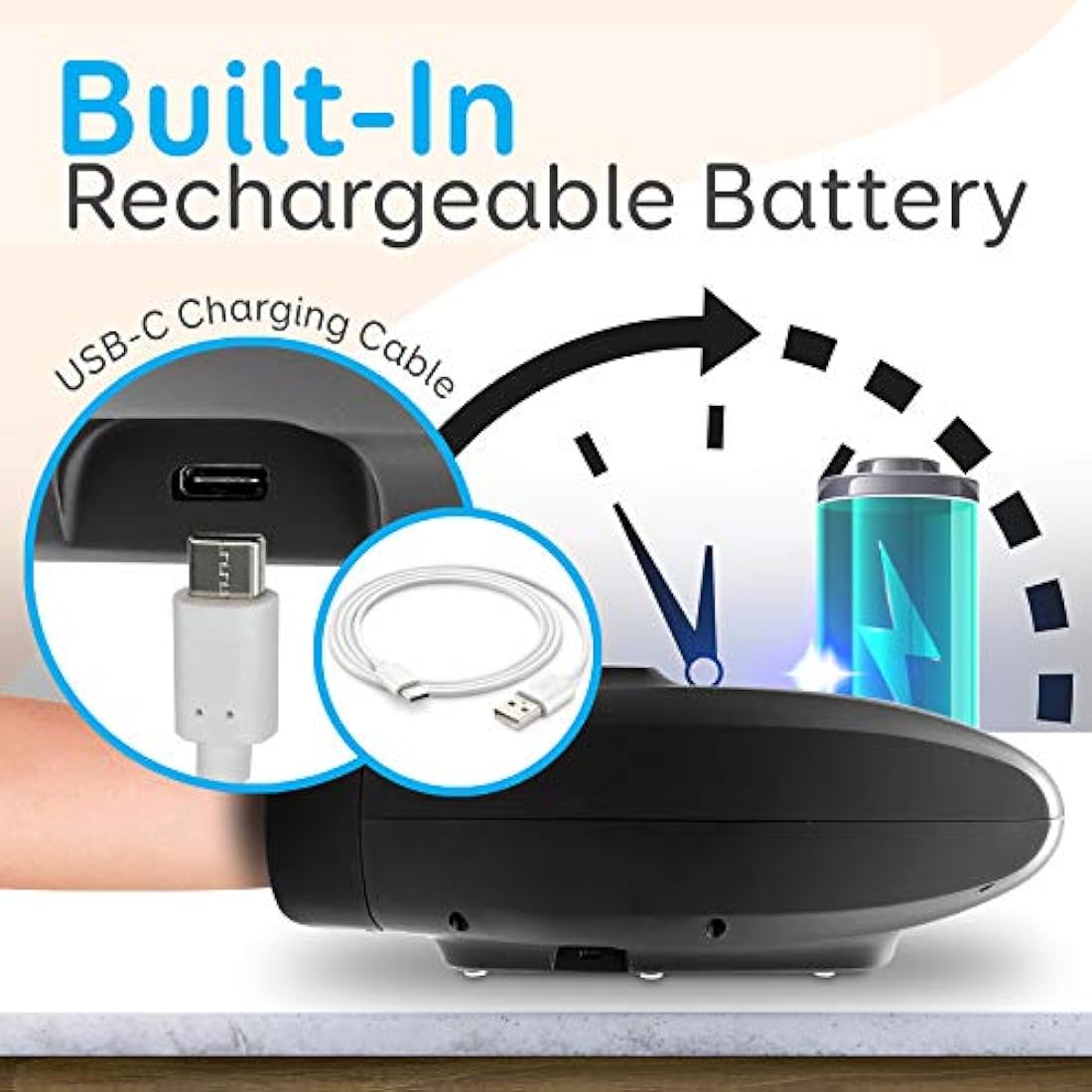 Masajeador de manos terapéutico SERENELIFE SLHNDMSG85