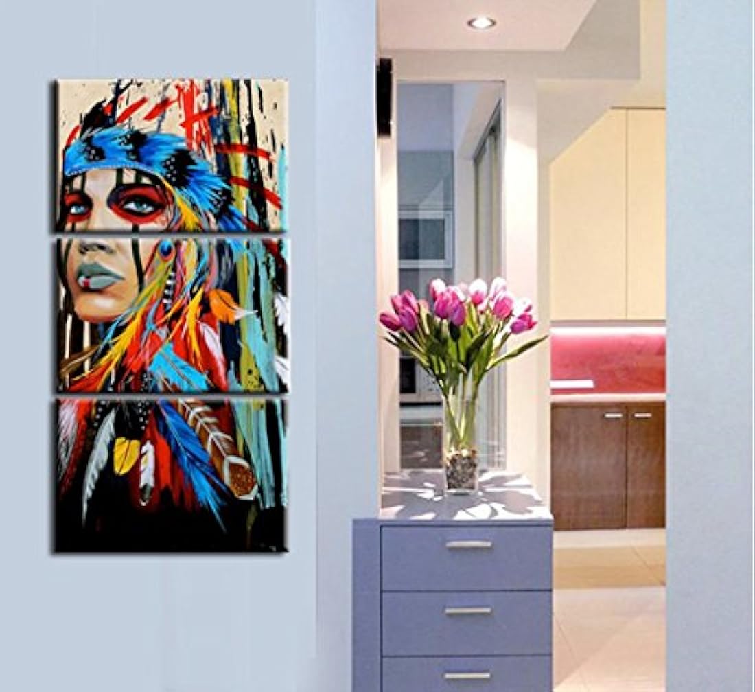 Cuadro indígena americano de la pintura india Jingtao Art