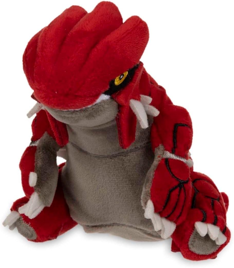 Pokémon Center: Peluche Groudon Sitting Cuties, 5 ¾ pulgadas