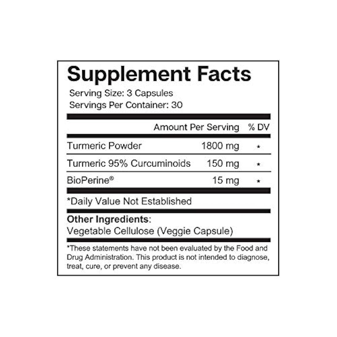 Cúrcuma Curcumina - Potente apoyo de articulaciones