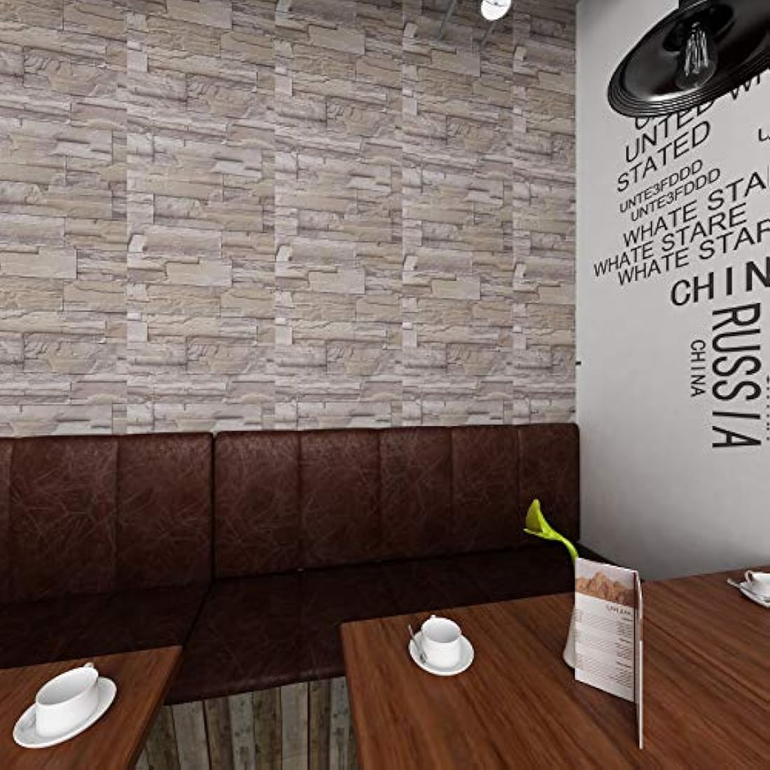 Vinilos Decorativos pintado de ladrillo