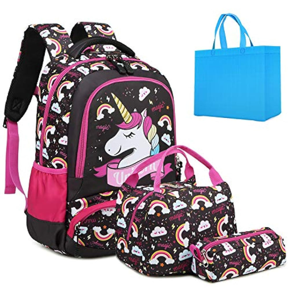 Juego de mochila para niñas con bolsa de almuerzo