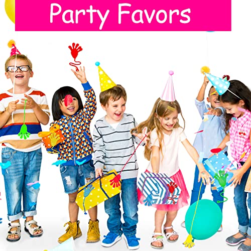 40 piezas de manos adhesivas para niños, caja de tesoros elástica, juguete para el aula, premio, estudiantes, sensorial, caja de premios a granel, relleno de cofre, palo, suministros para fiesta de mano, regalo para niños y niñas