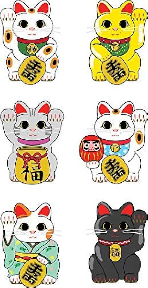 Imán decorativo Gato de la suerte