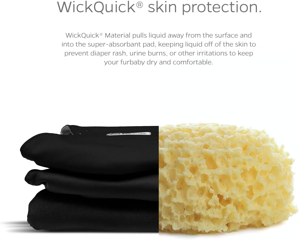 Pet Parents Bandas lavable absorción para perros machos