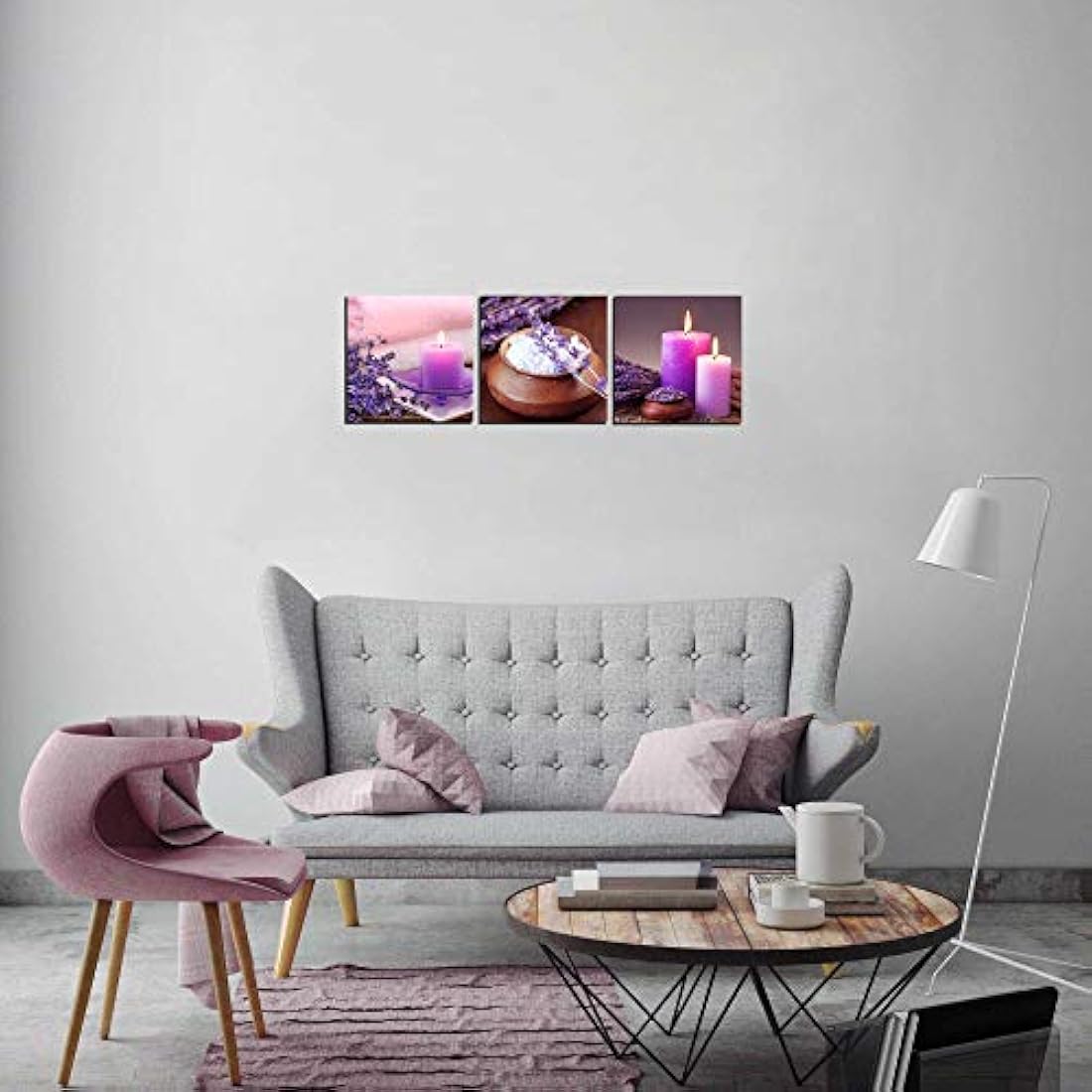 Cuadro con diseño de aromaterapia