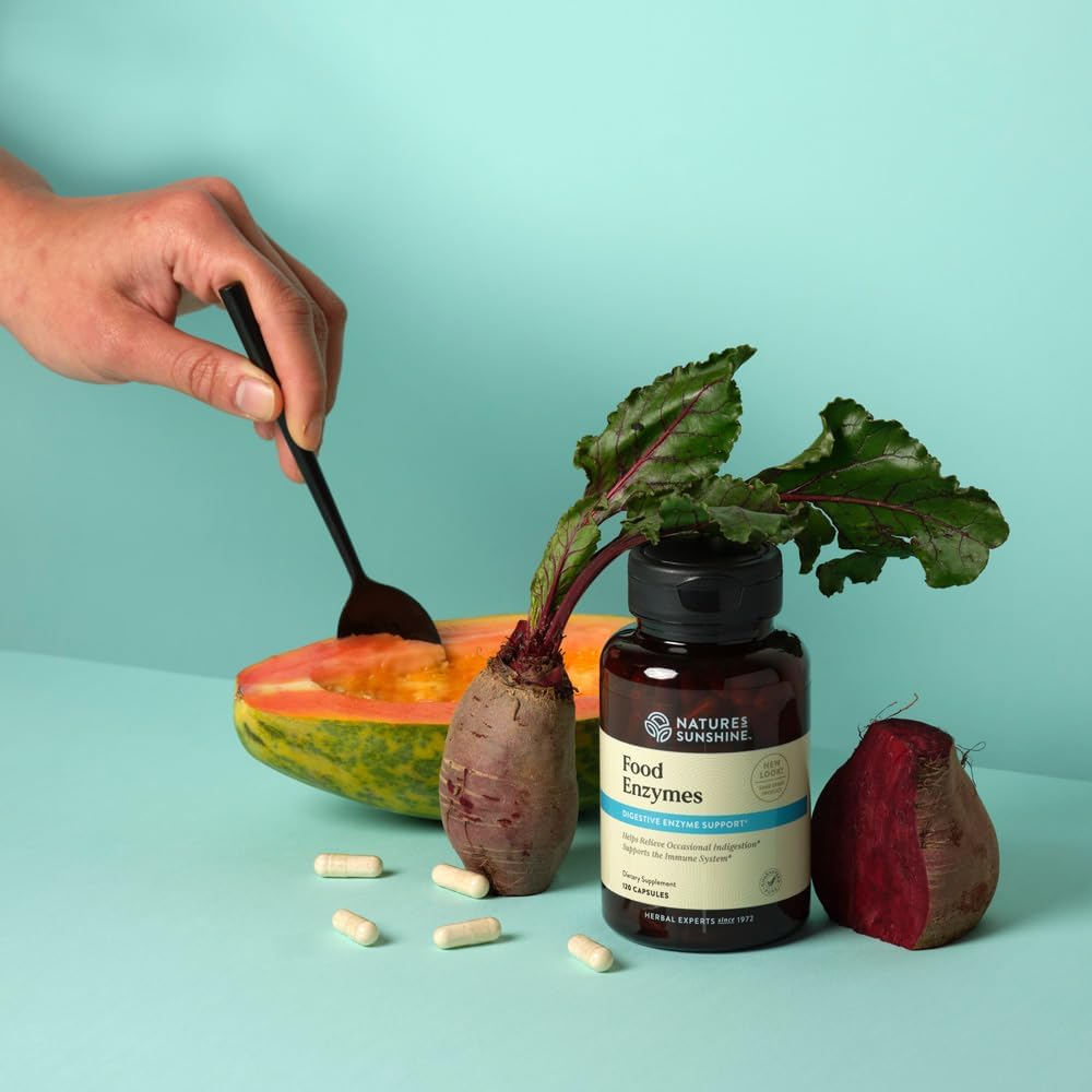 Cápsulas de Enzimas Alimenticias - 120 unidades