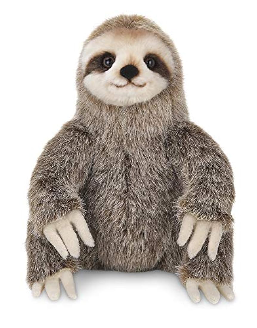 Peluche con tres dedos de perezoso con tres dedos (10.0 in)