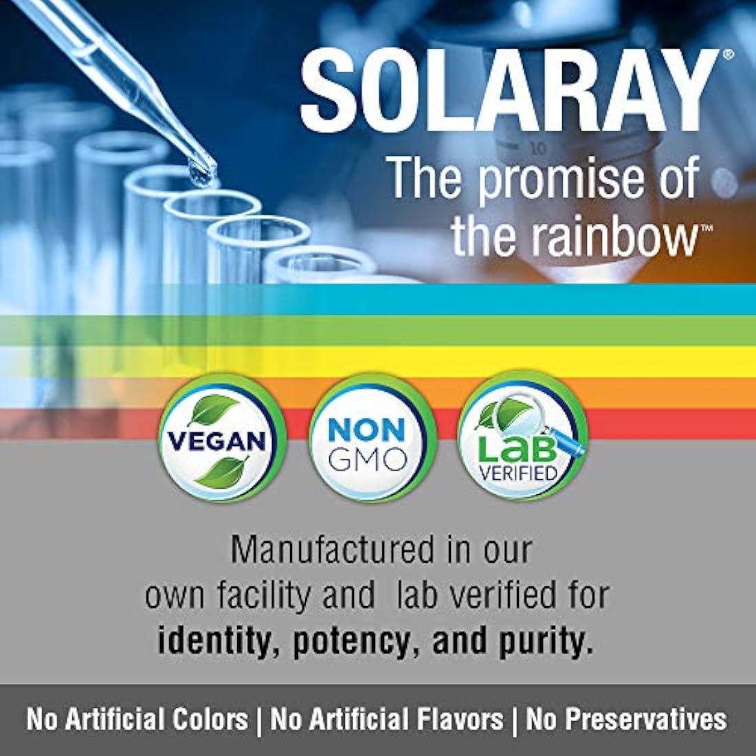 Solaray Vitamina K-1 100 mcg | Estructura de hueso saludable, coagulación de la sangre, soporte de síntesis de proteínas | No OMG, vegano y laboratorio verificado | 100 tabletas