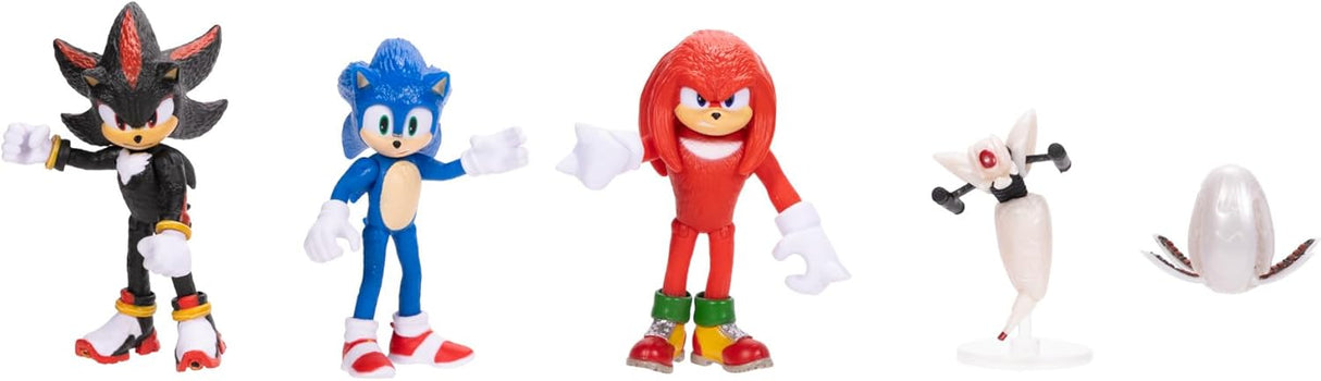 Figuras de Acción Sonic 3 - Pack Multicolor 2.5 - Licencia Oficial