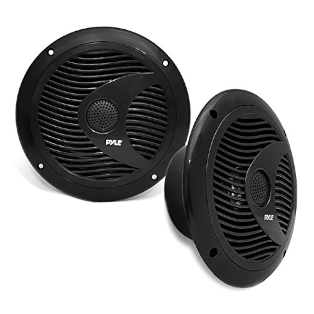 Cornetas Altavoces impermeables de grado marino, luces LED PYLE PLMR6LEB