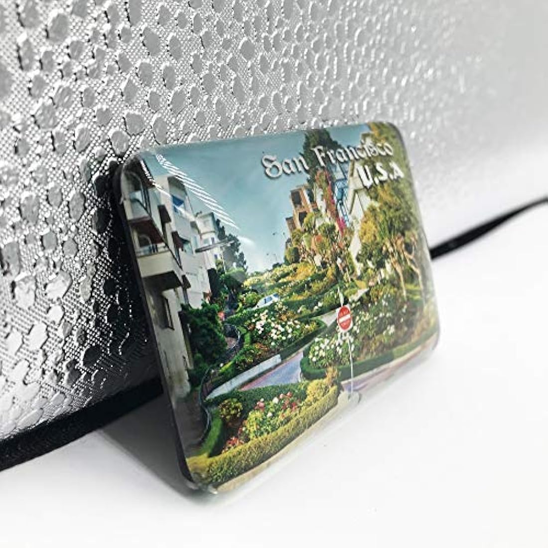 Imán de cristal para nevera en 3D, ideal para viajes