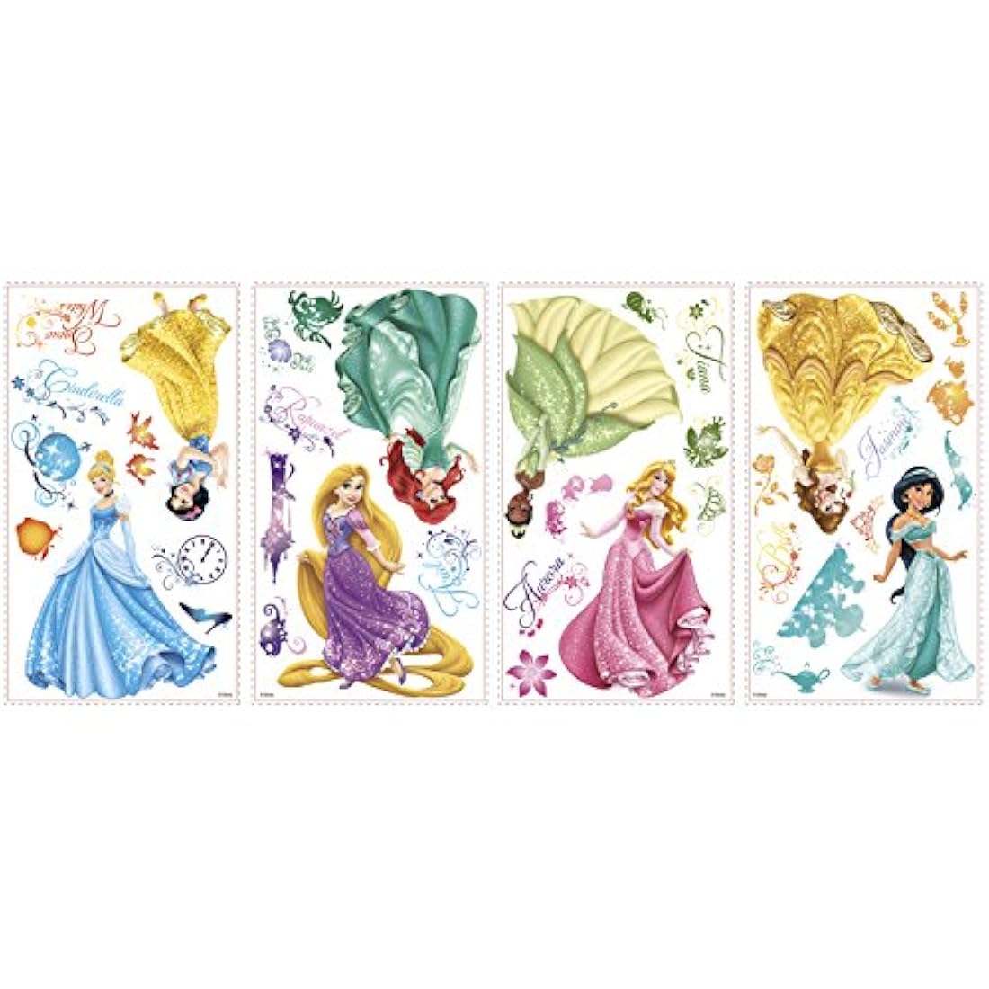 Disney Princess Royal Debut - Adhesivo decorativo para pared