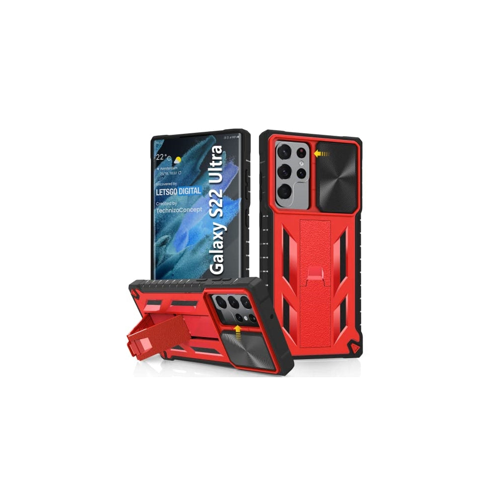 Fundas y Estuches para Samsung Galaxy S22 Ultra Rojo