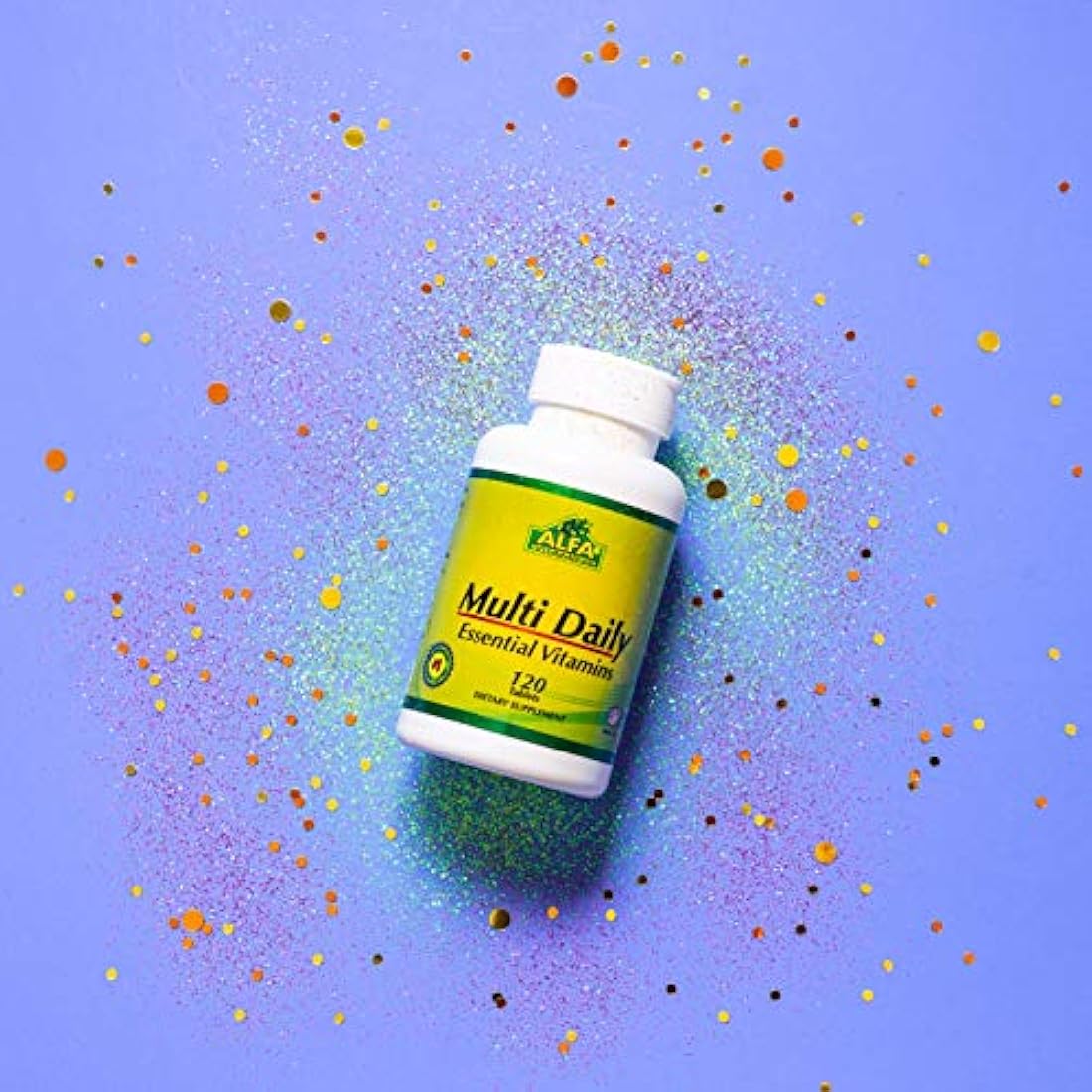 Alfa Vitamins® Multi Daily – Vitaminas esenciales para apoyar el sistema inmunológico y promover un estilo de vida saludable – 120 tabletas