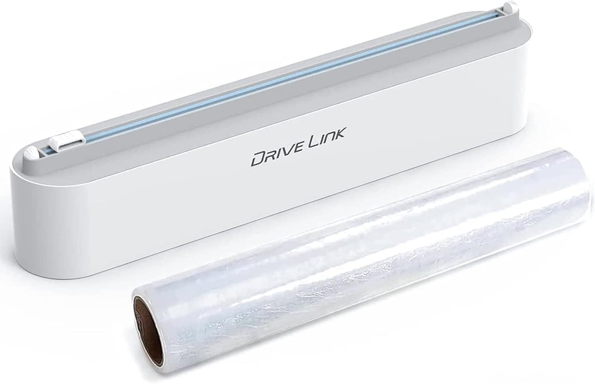 Dispensador de plástico magnético recargable con cortador