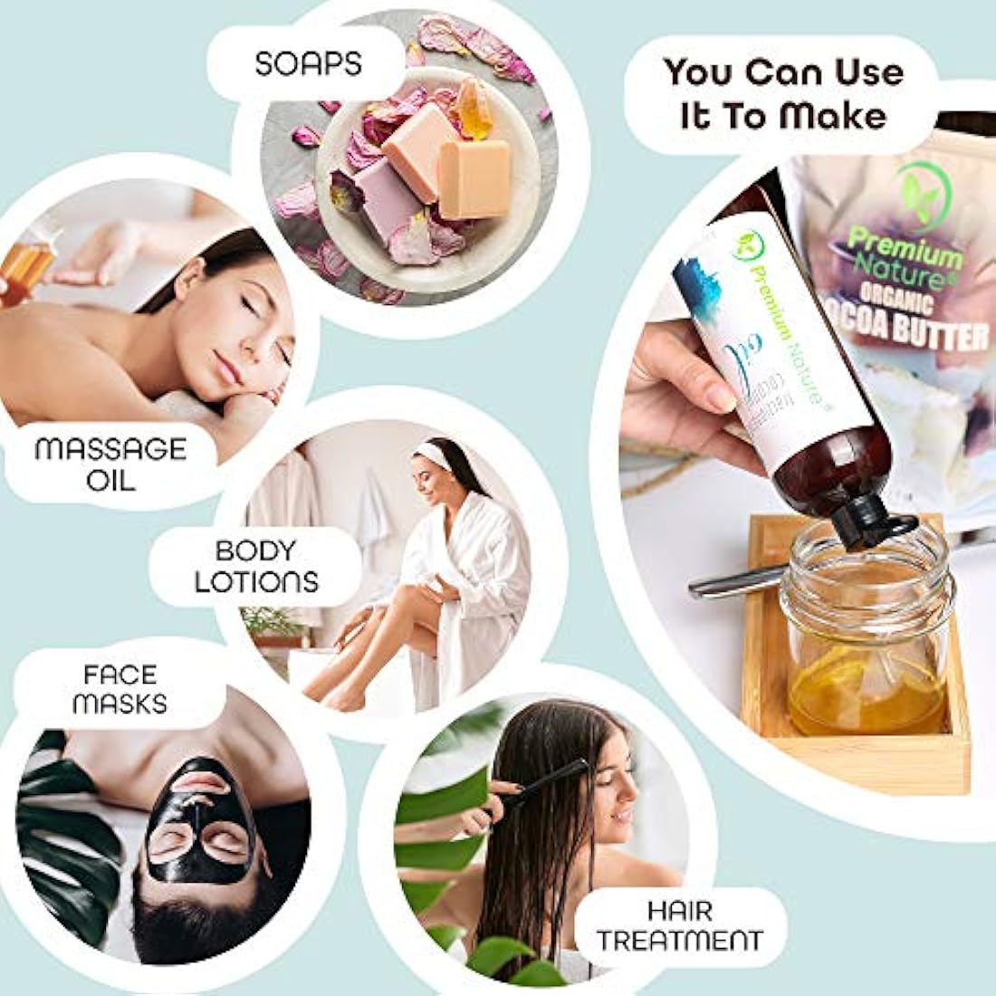 Aceite de masaje de coco fraccionado para piel seca