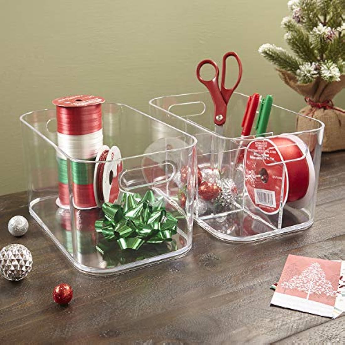 STORi Bliss Organizador de plástico transparente