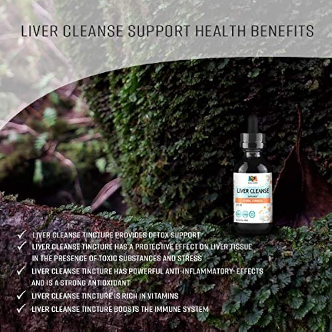 Maui Herbs - Extracto líquido de tintura para limpieza