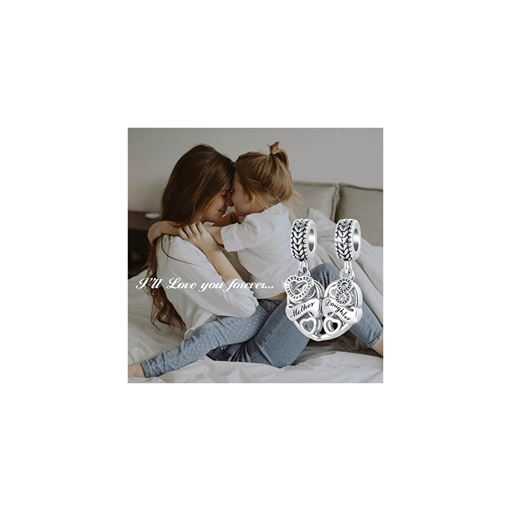 Dijes y Medallas de 2 piezas colgantes para pulsera