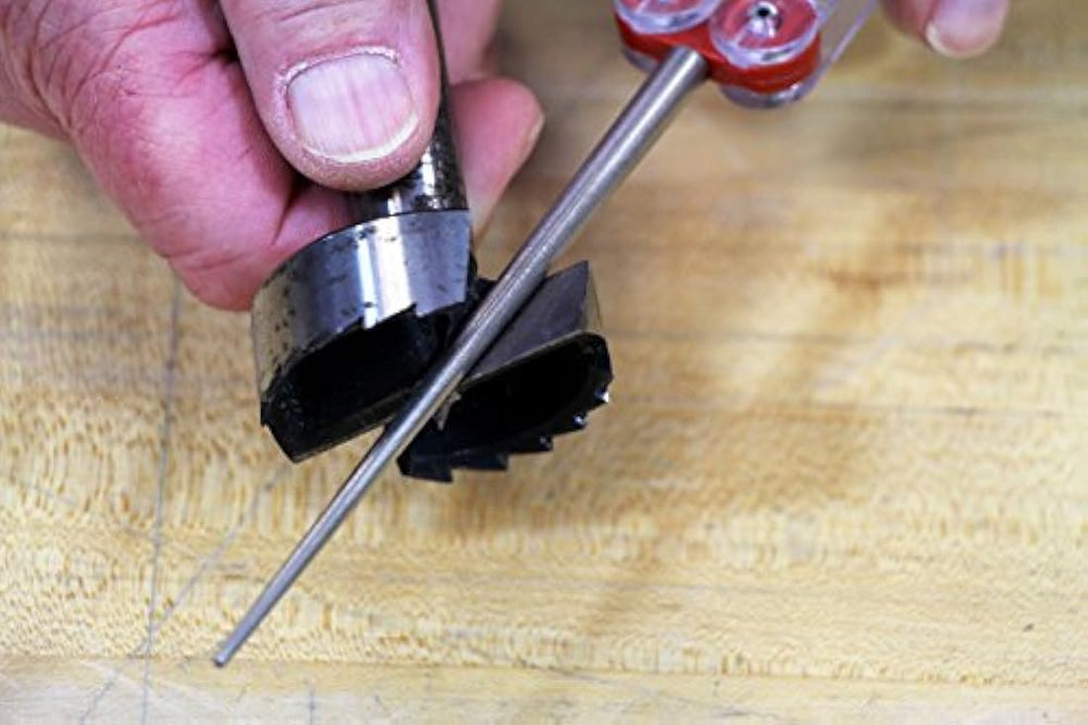 DMT FSKC Afilador de cuchillos, aserrado, bifaz.